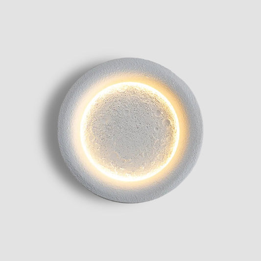 Wabi Sabi Mond Wandleuchte