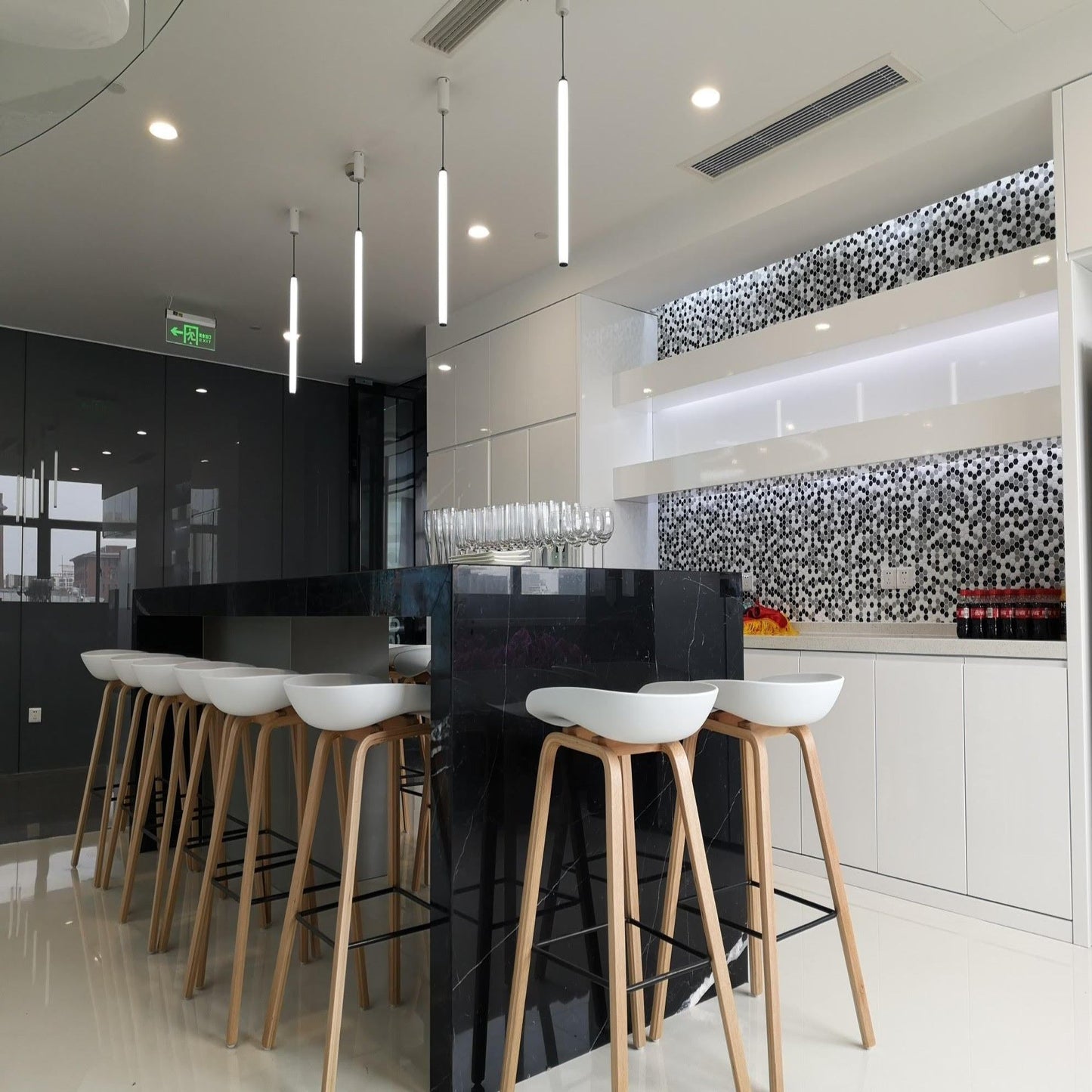Rod Modern Nordic Pendant