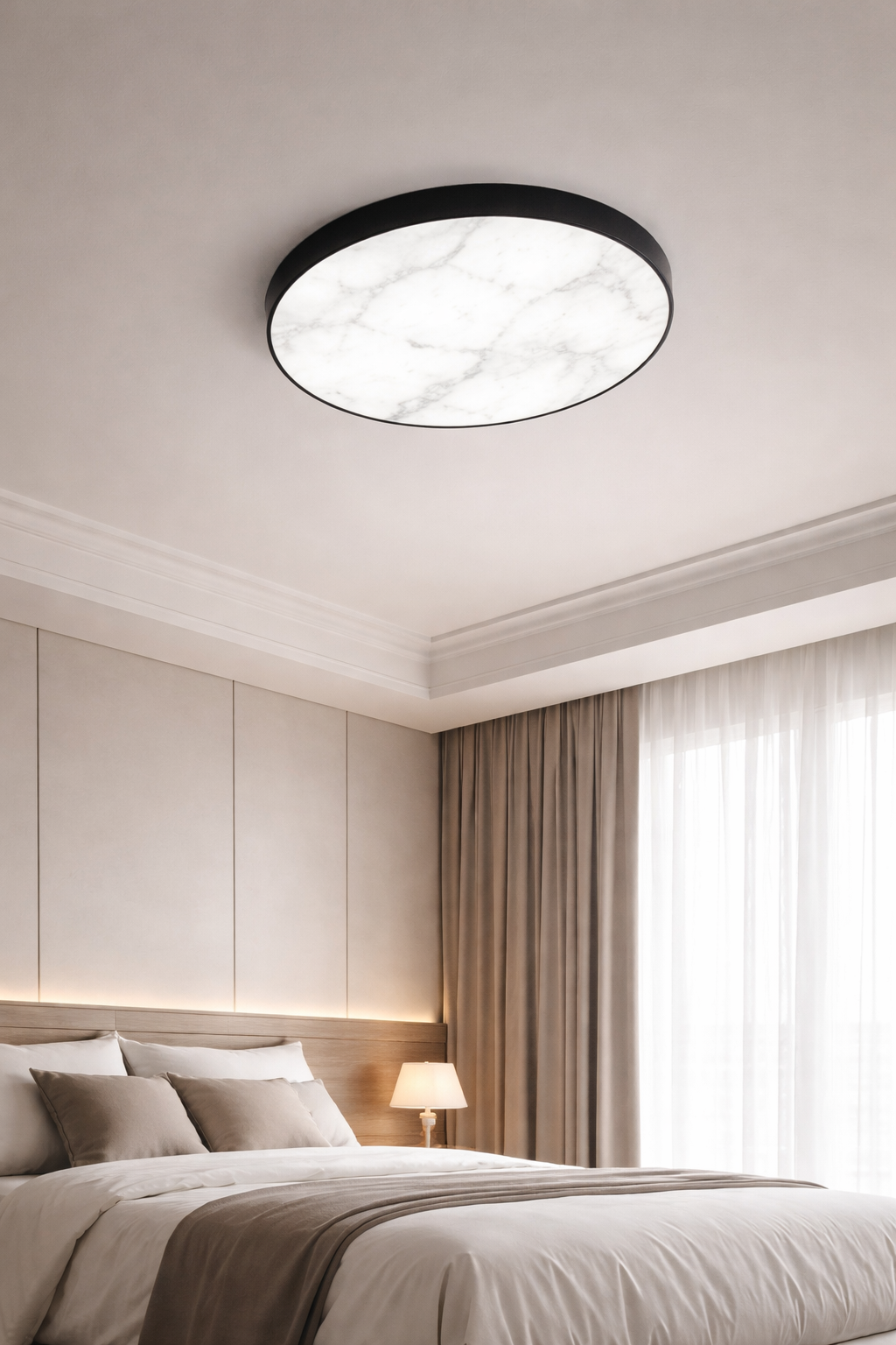 Modern design marble ceiling light