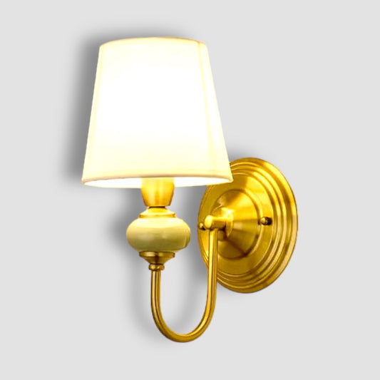 Vintage amerikansk vägglampa