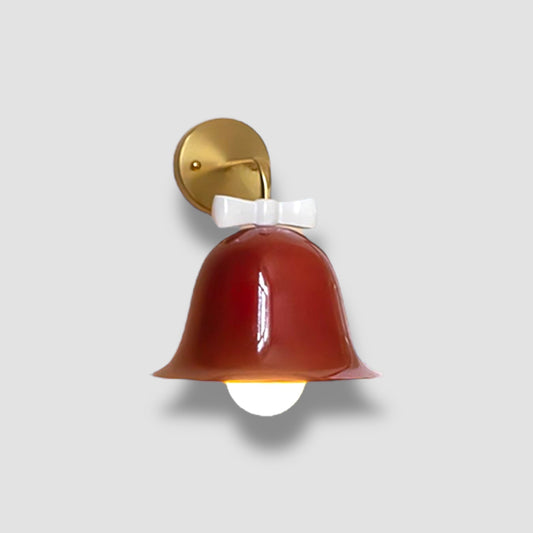 Vägglampa i klockform