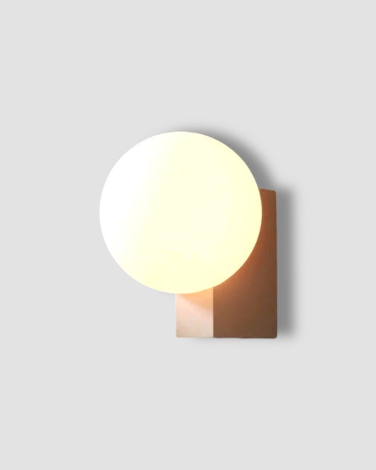 Aplique de madera minimalista