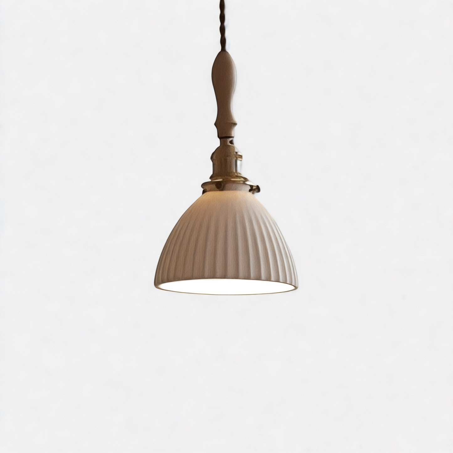 LUXELY suspension moderne minimaliste en céramique blanche