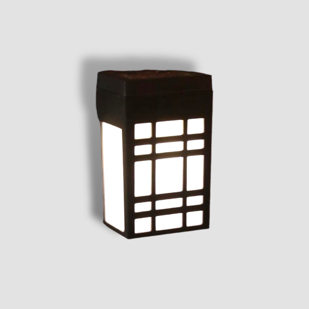 Japanese Solar Outdoor Wall Light