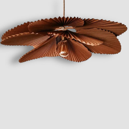 Lustre à fleurs Art déco