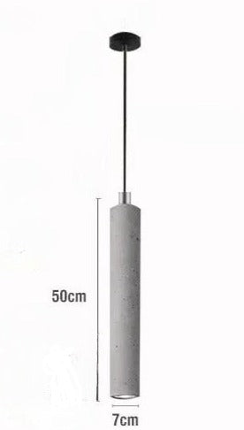 Modern pendellampa i sten