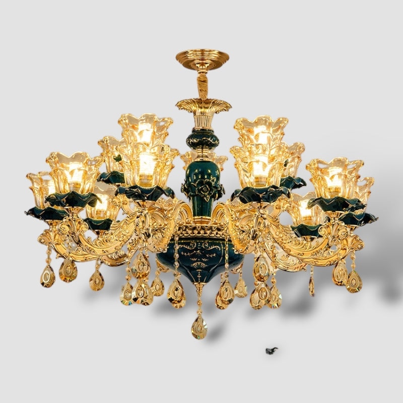 Lustre en céramique vintage