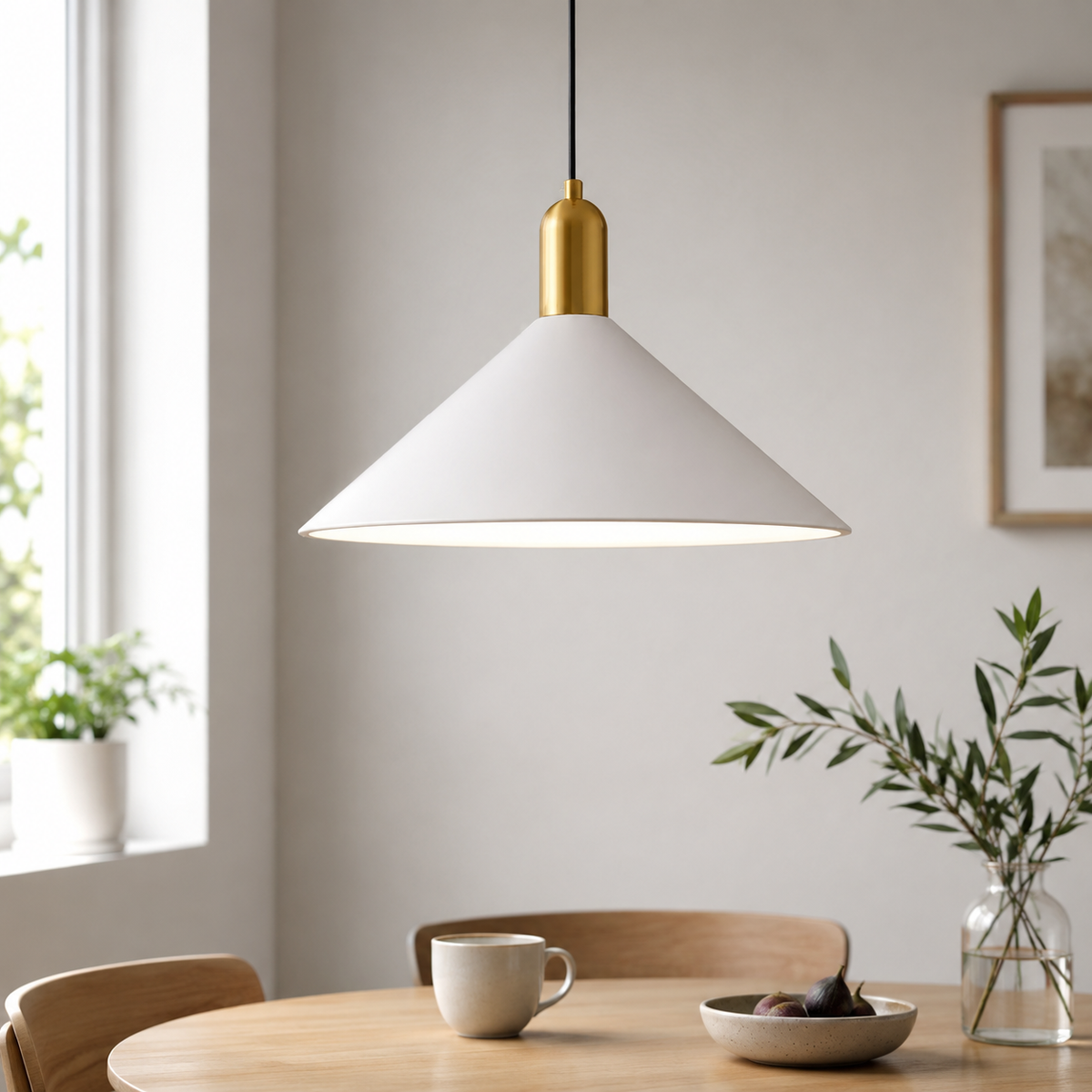 Minimalistische LED-Pendelleuchte für Esszimmer und Küche