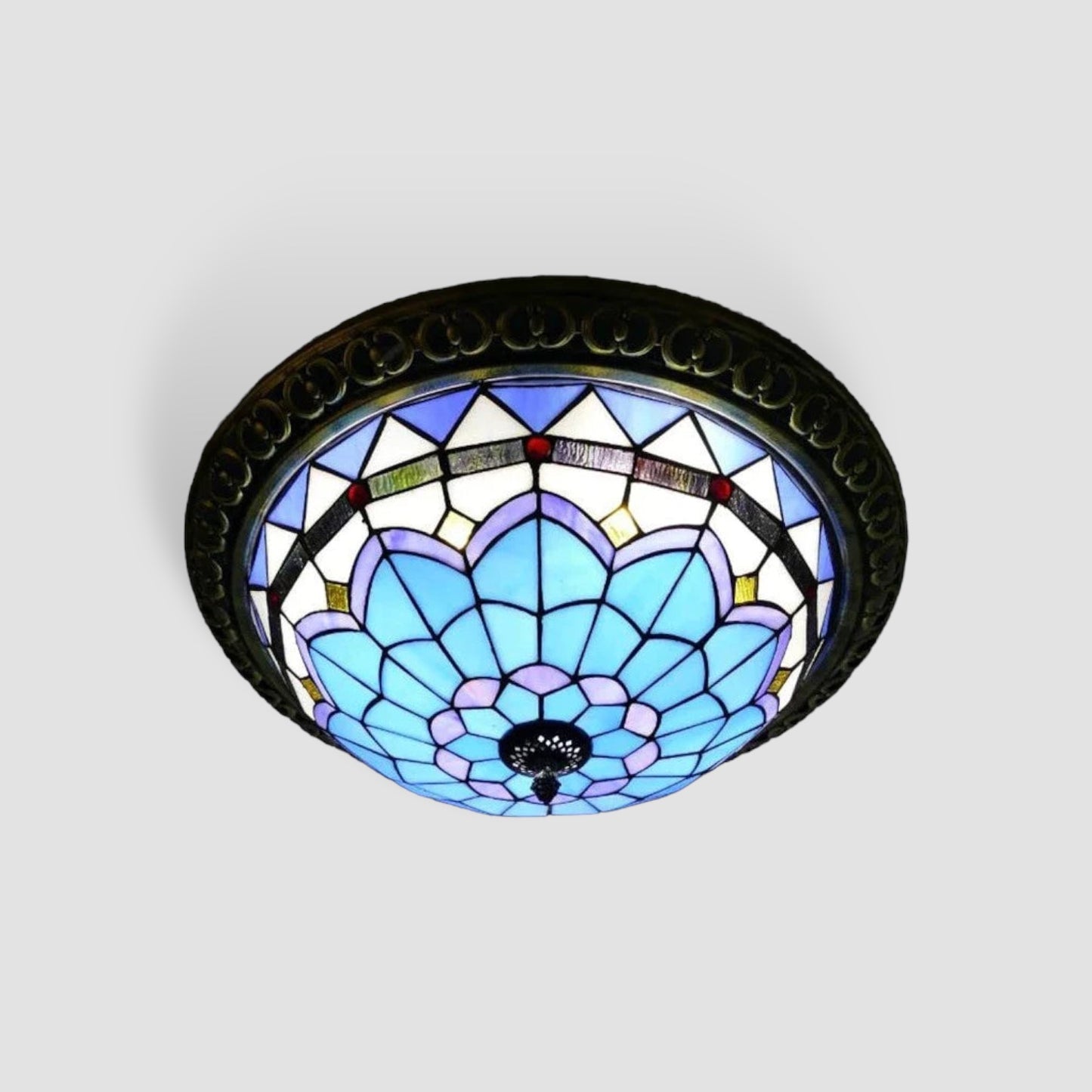 Plafón turco retro de cristal