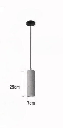 Modern pendellampa i sten