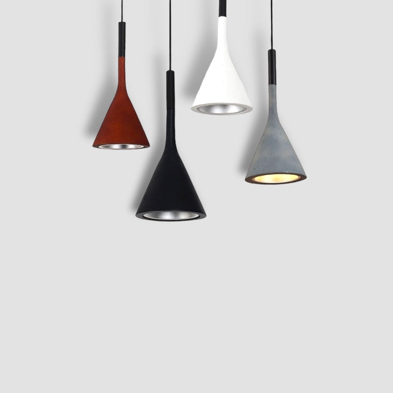 Wabi-Sabi Triangel Pendellampa