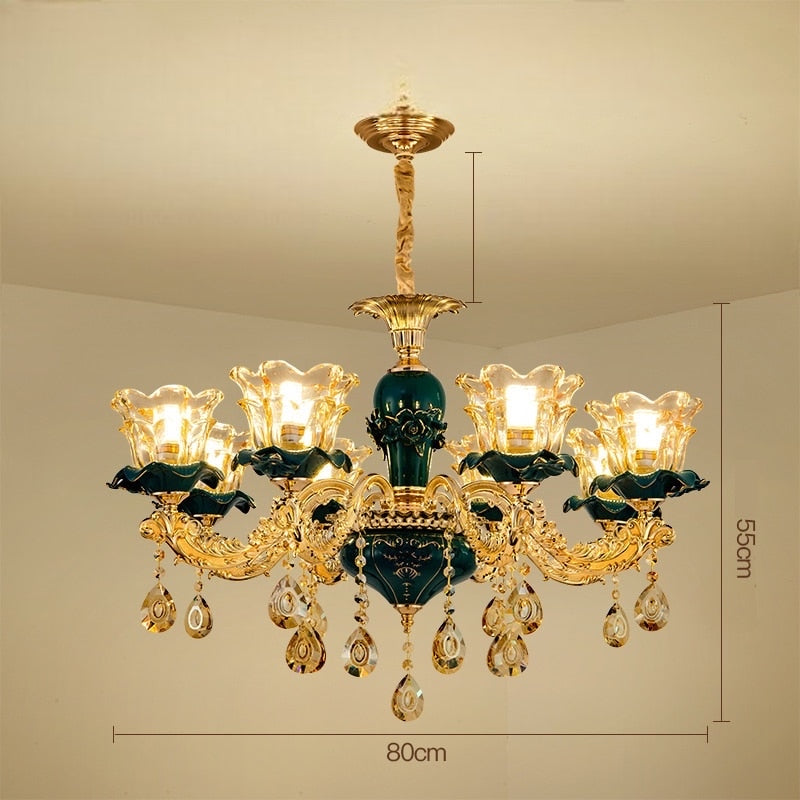 Lustre en céramique vintage