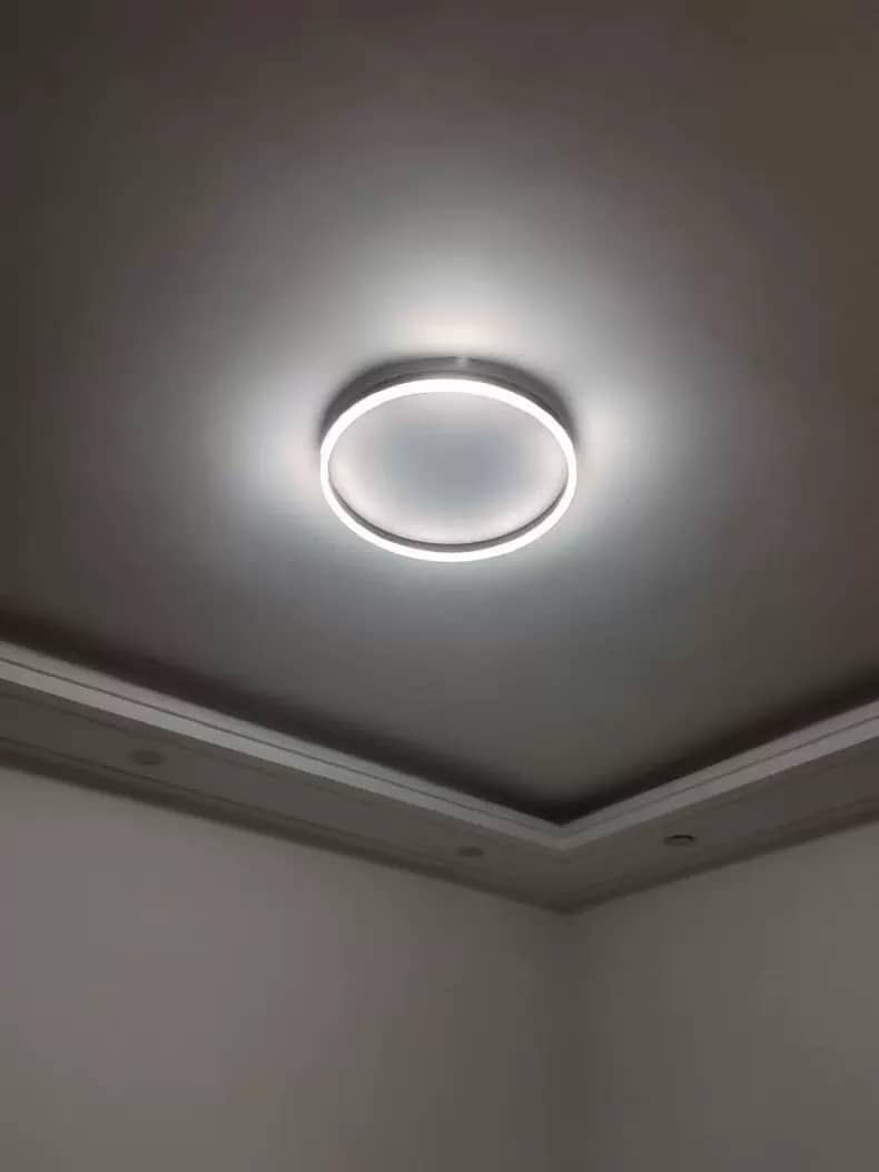 Plafonnier moderne LED de forme ronde