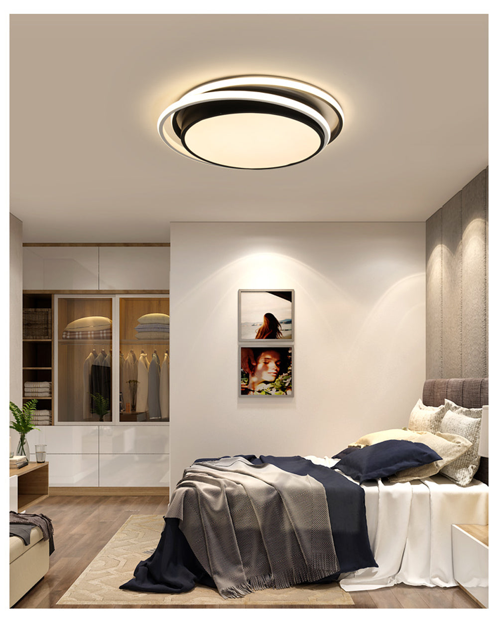 Moderne Led Plafondlamp Ronde Vorm