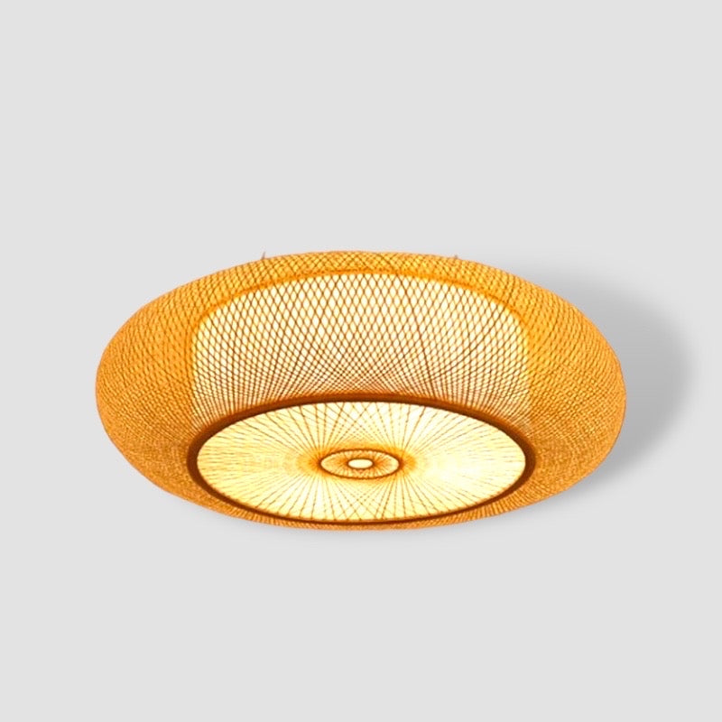 Bamboe Plafondlamp