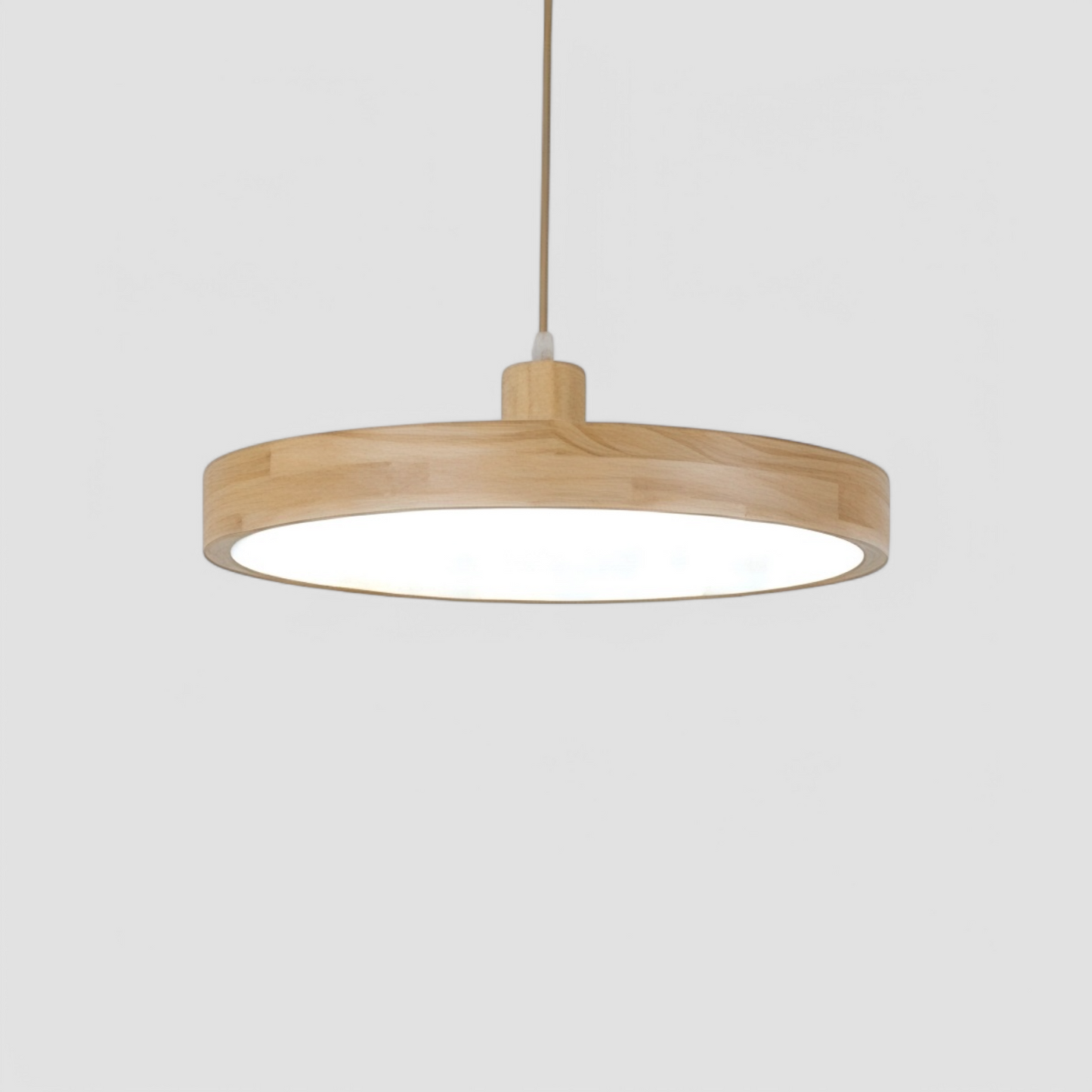 LUXE moderne japanse houten hanglamp voor de woonkamer
