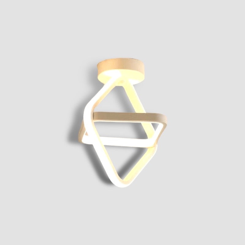Moderne geometrische Form LED Deckenleuchte