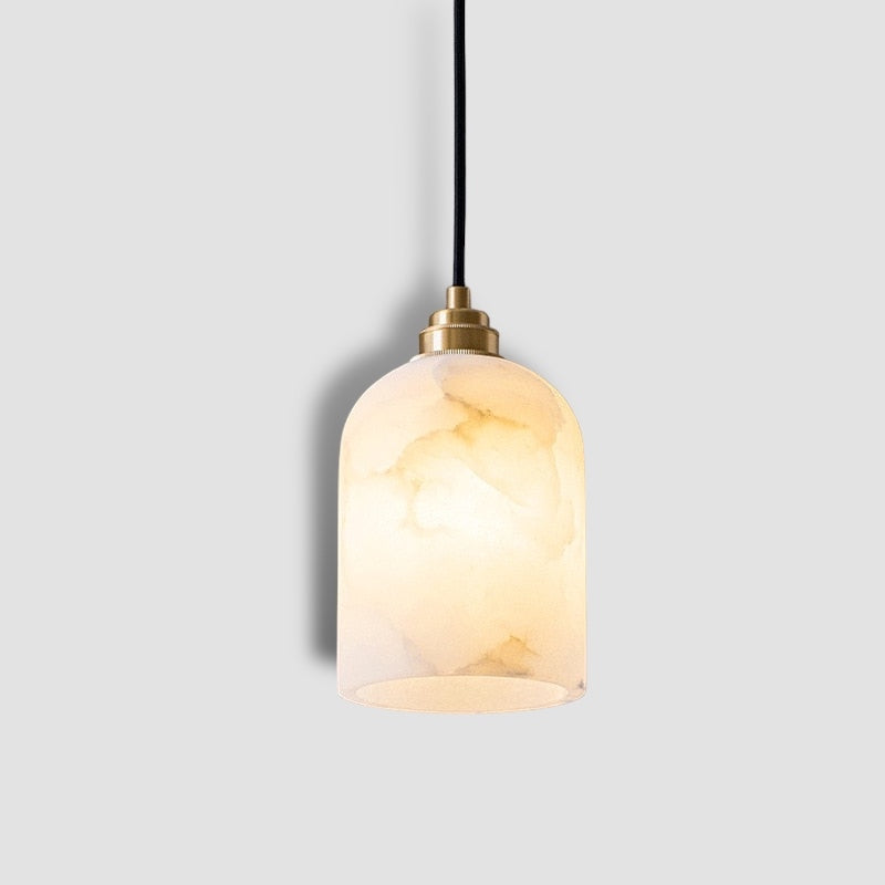 Wabi-Sabi marmor taklampa sovrum