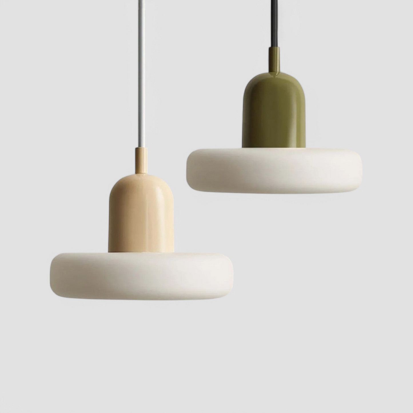 Suspension en verre LUXEY design danois pour la chambre à coucher