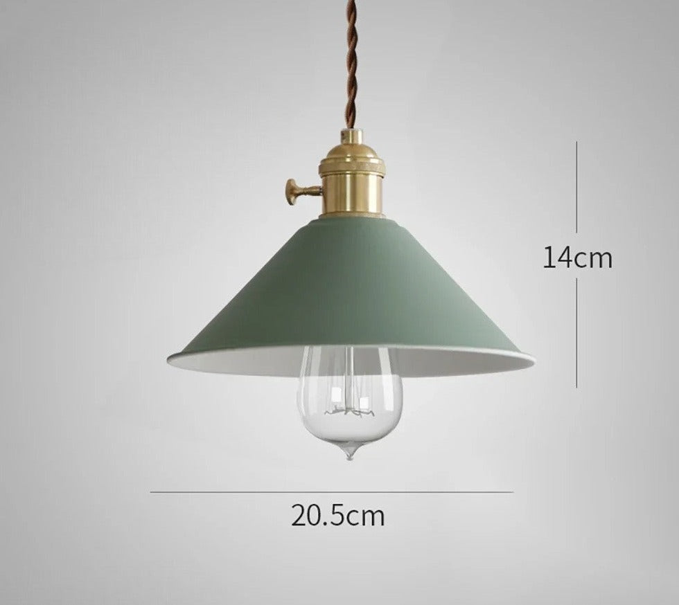 Lámpara colgante minimalista de granja