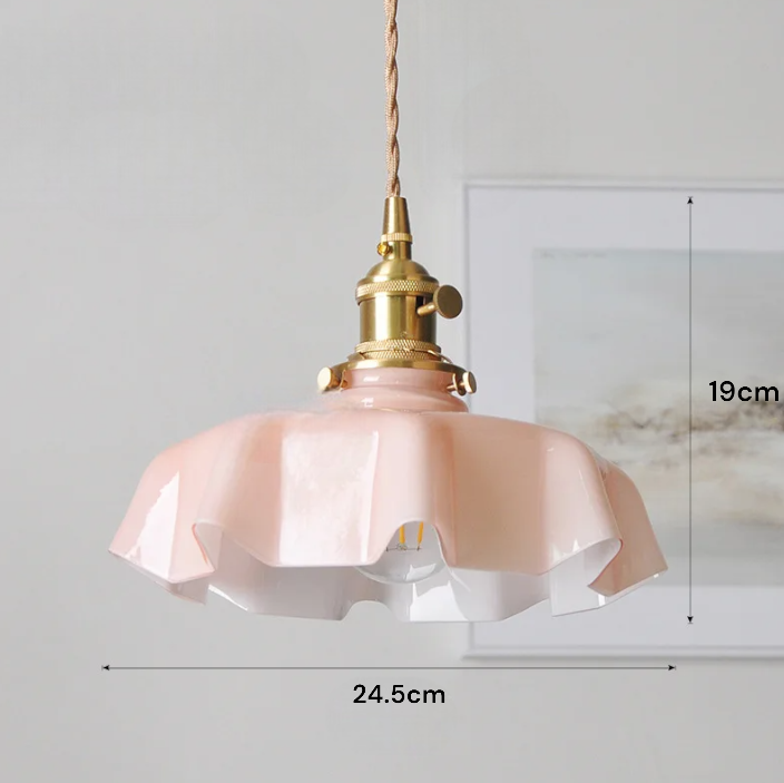 Japanese modern ceramic light