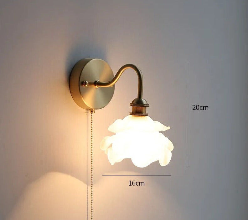 Scandinavische keramische wandlamp