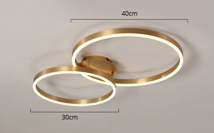 Nordic Golden Circle Kronleuchter