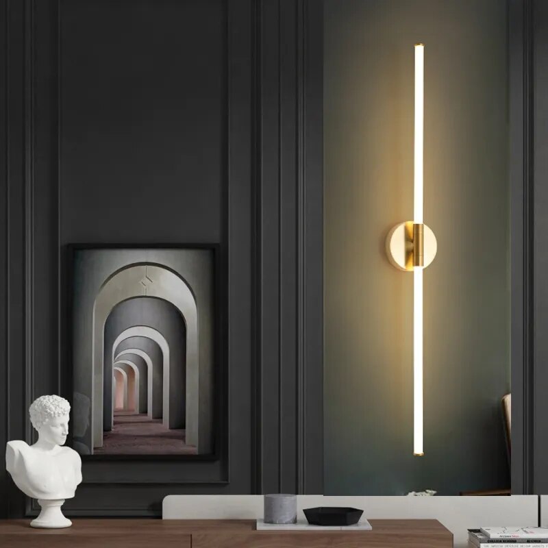 Pipe Shape Wall Lamp