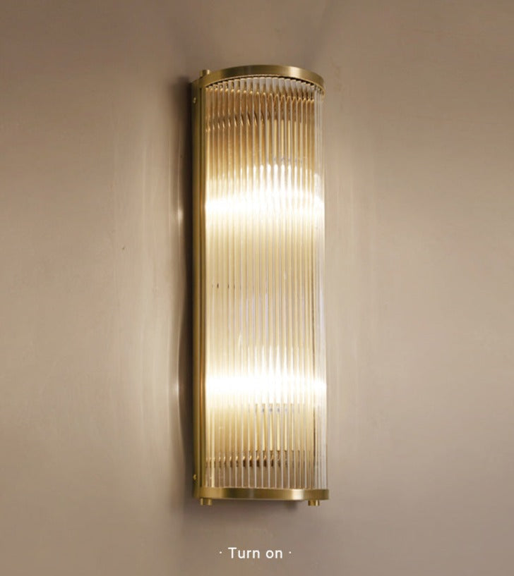 Contemporary Copper Plated Wall Light