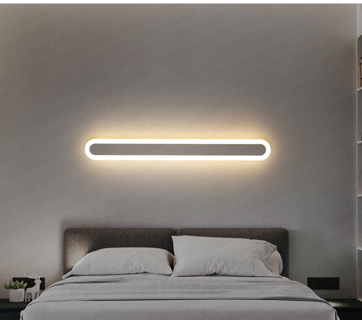 Applique murale minimaliste à diodes électroluminescentes
