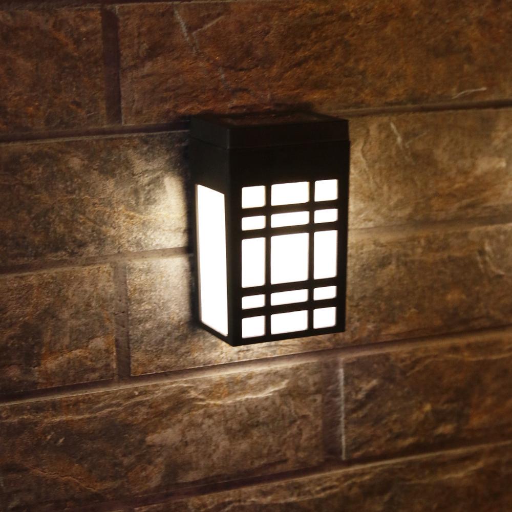 Japanese Solar Outdoor Wall Light