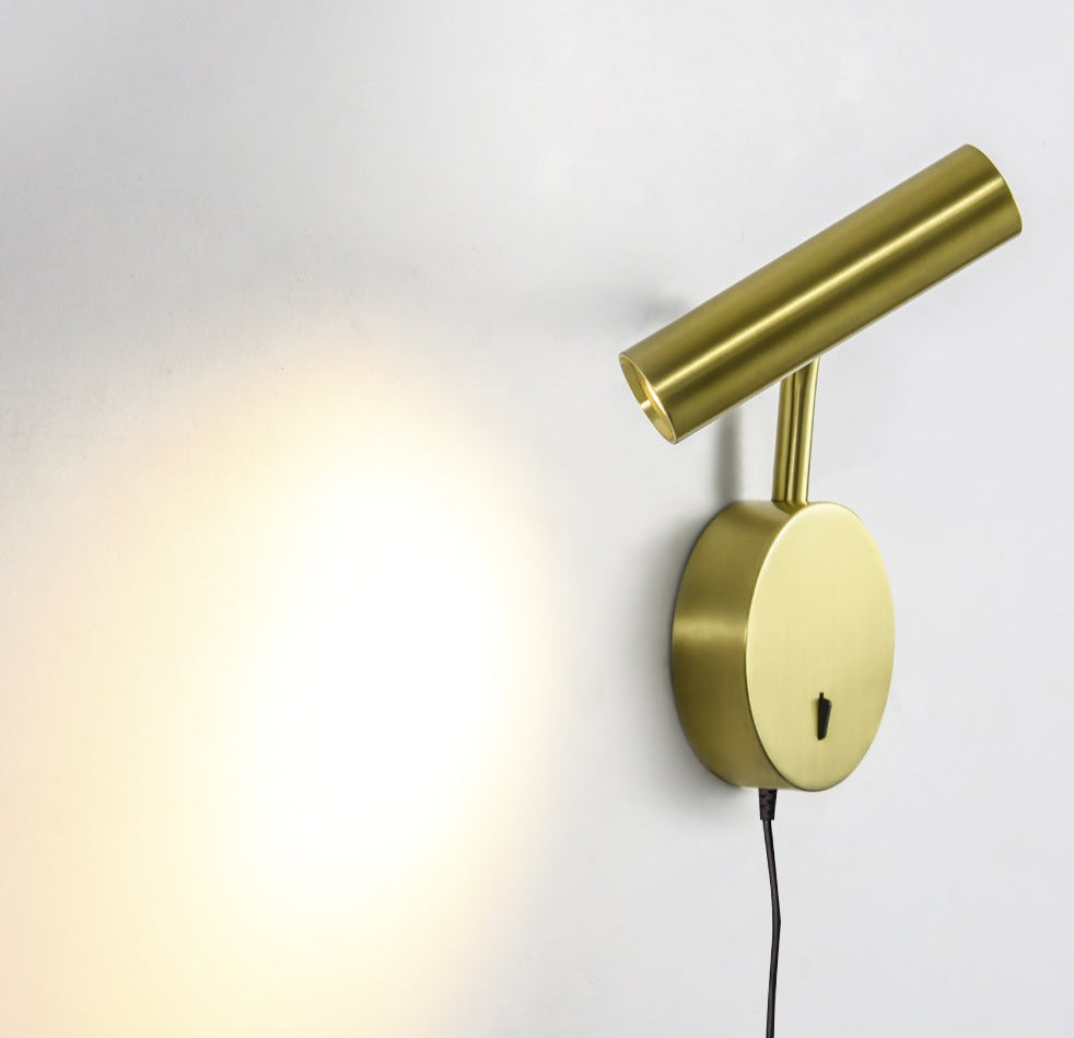 Lampe murale de chevet avec prise