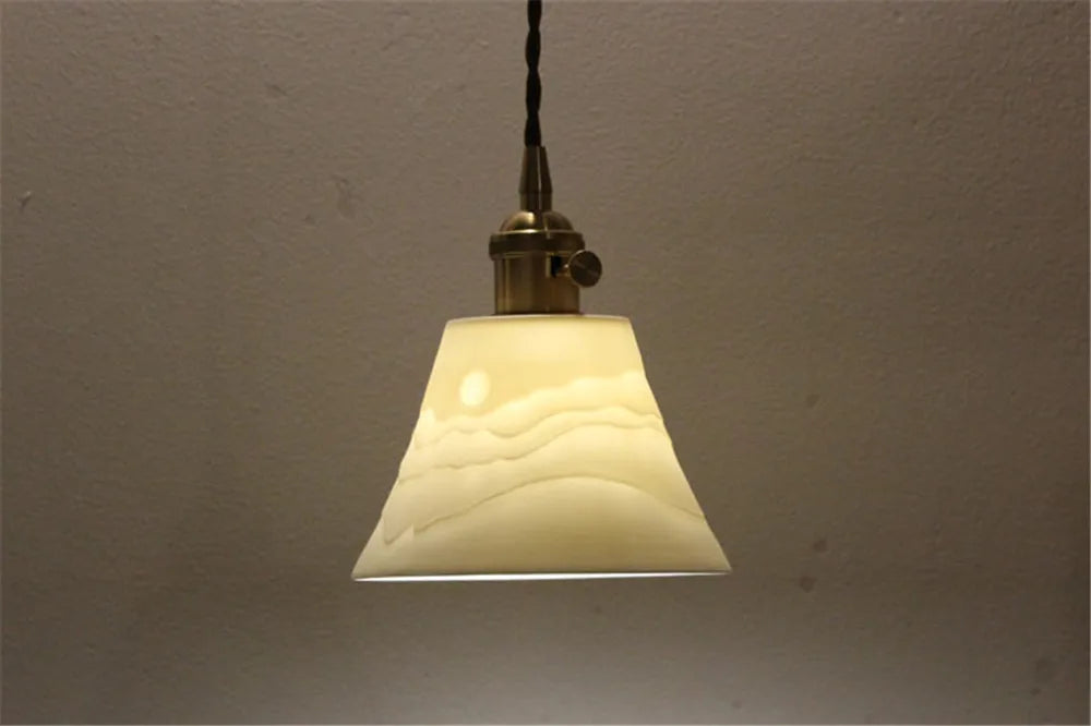 Kitchen ceramic pendant light