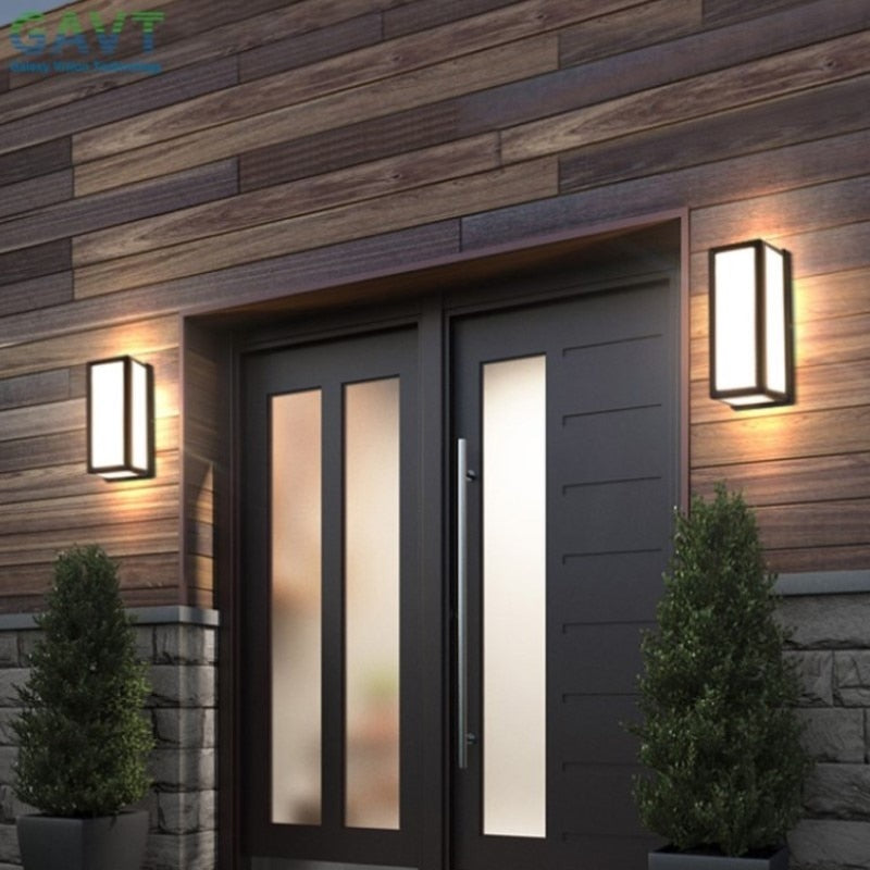Wand Geleid Licht Buiten Waterdicht met Bewegingssensor