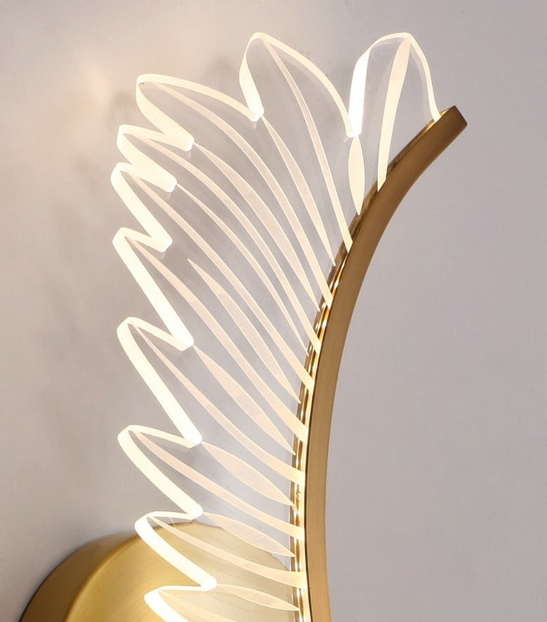 Applique Golden Wings