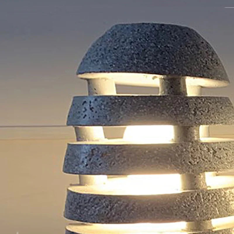 Lampe de jardin de villa d'extérieur de style japonais LUXEY