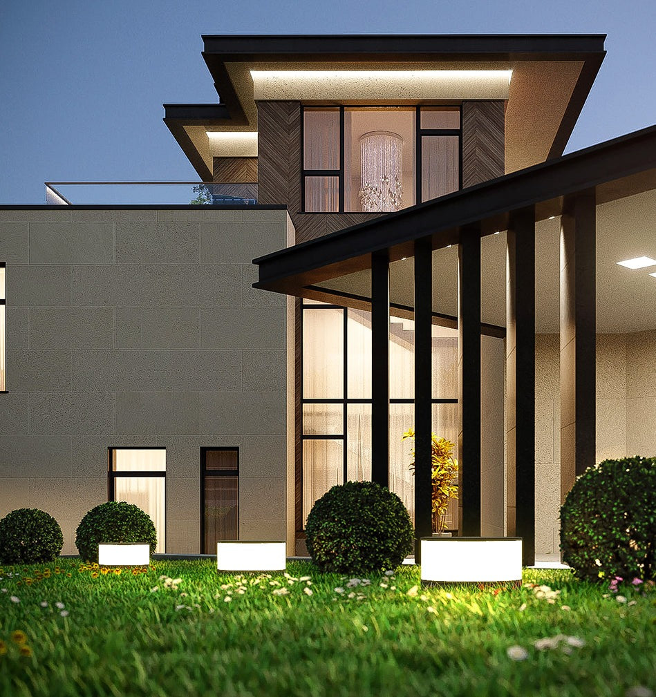 VZN Round Solar Light