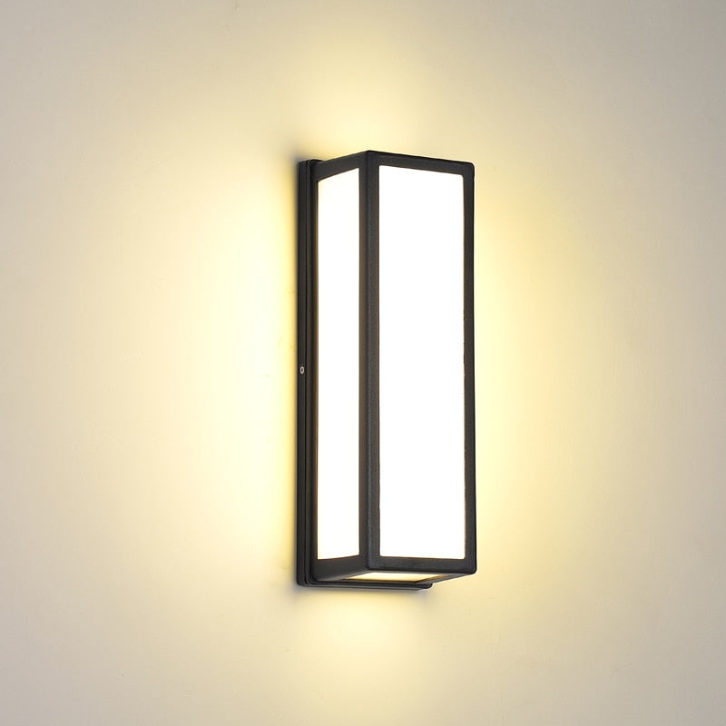 Wand Geleid Licht Buiten Waterdicht met Bewegingssensor