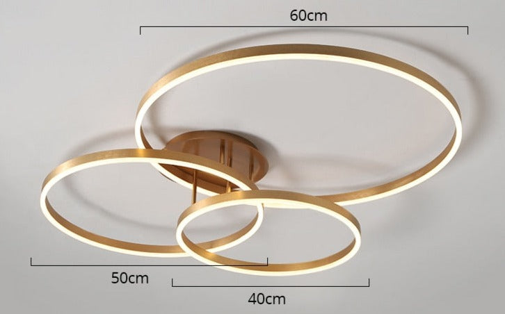 Nordic Golden Circle Kronleuchter