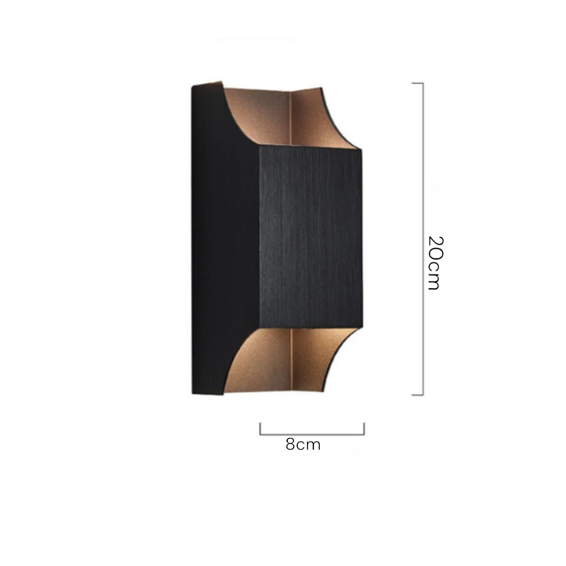 LUXELY modern art led wall lamp