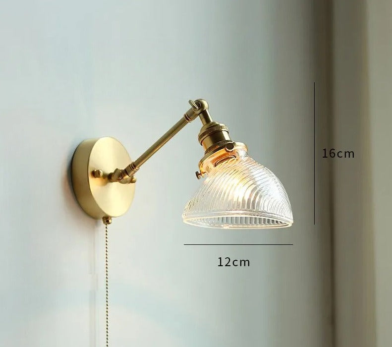 Scandinavische keramische wandlamp