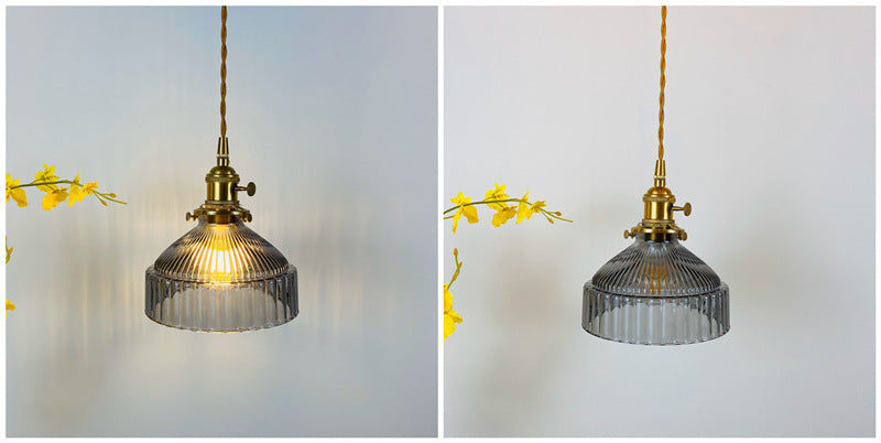 Glass Bedroom Pendant