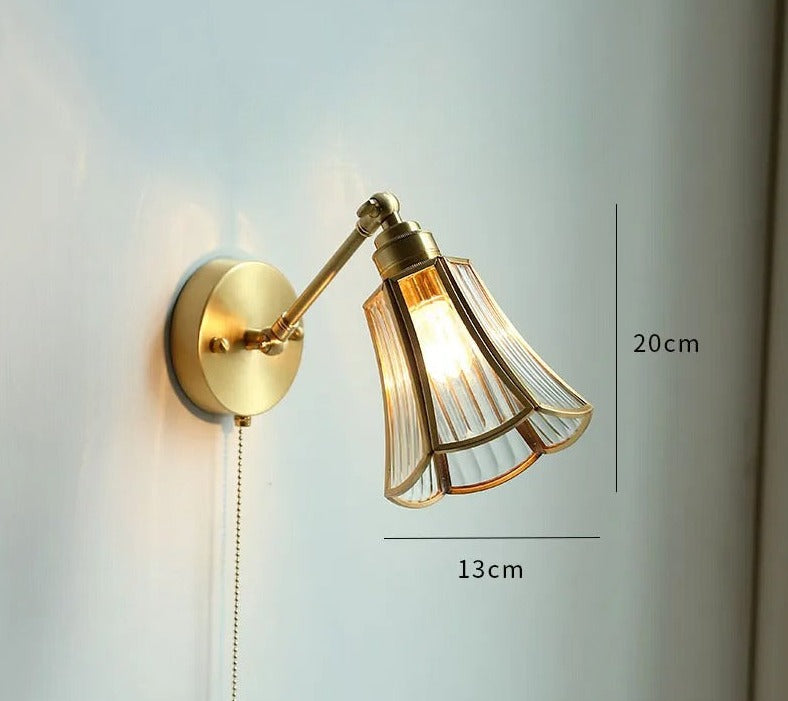 Scandinavische keramische wandlamp