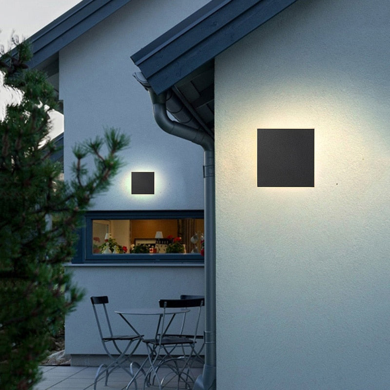 Achtertuin Wandlamp