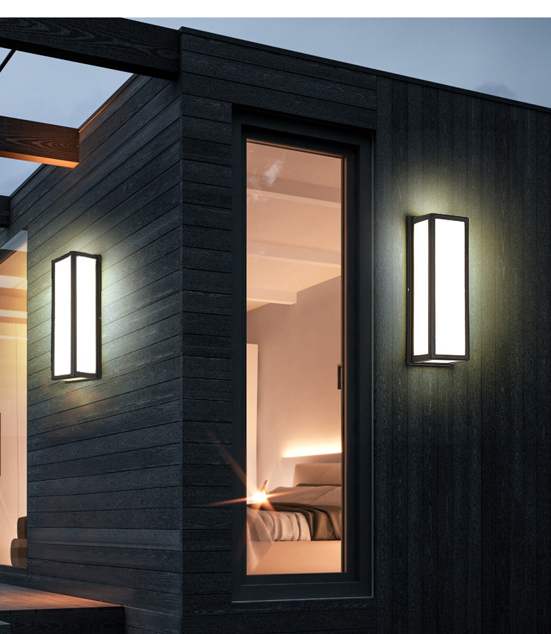 Wand Geleid Licht Buiten Waterdicht met Bewegingssensor