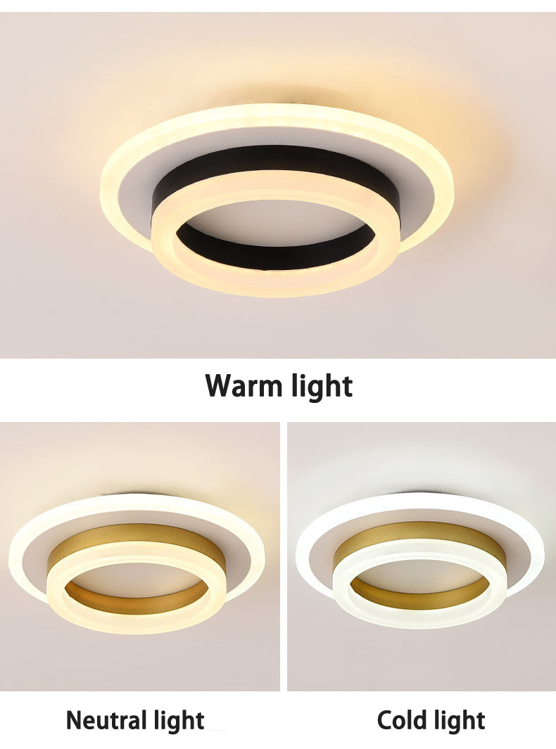 Ronde Vierkante Vorm Plafondlamp