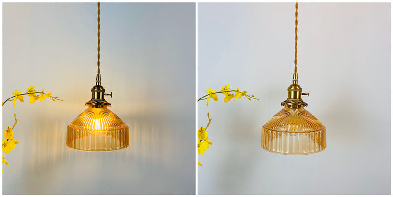 Glass Bedroom Pendant