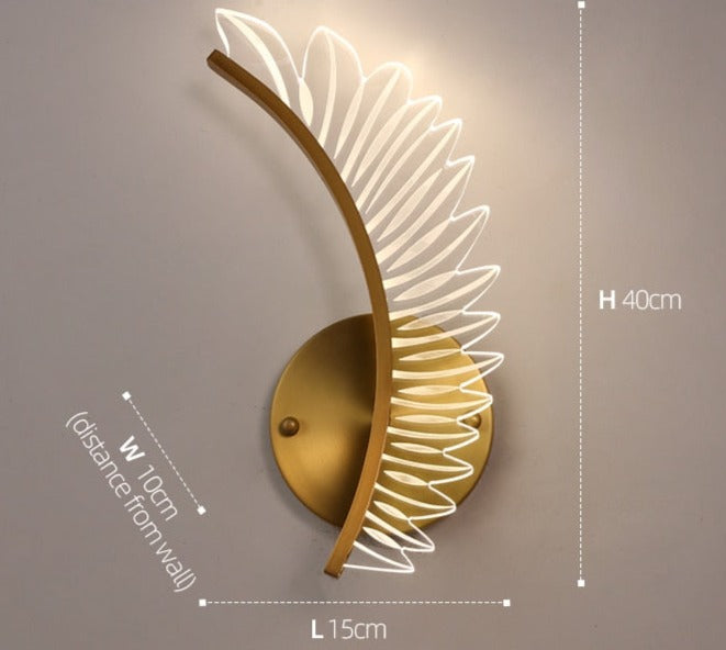 Applique Golden Wings