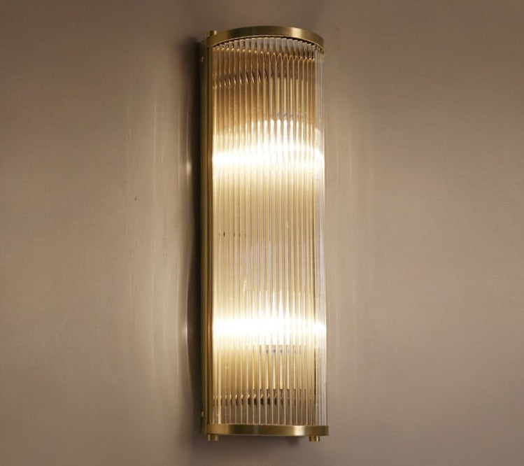 Contemporary Copper Plated Wall Light