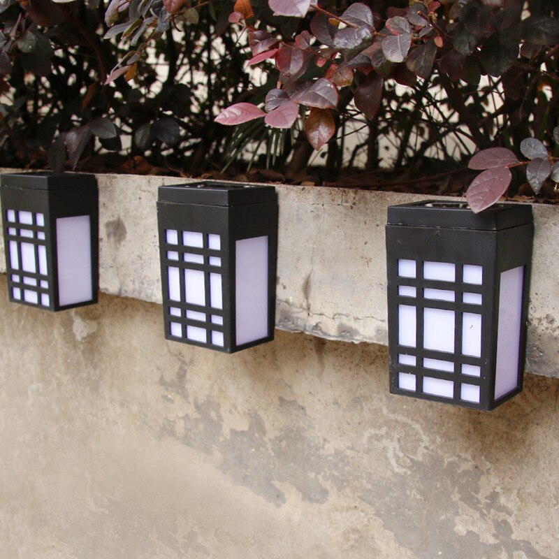 Japanese Solar Outdoor Wall Light